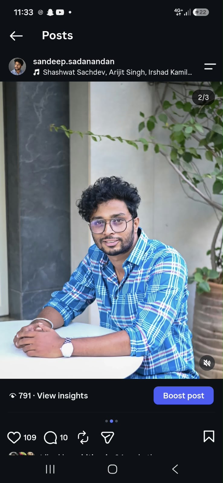 Sandeep S - Actor Portfolio Photo 1