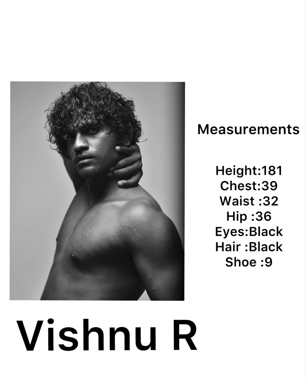 Vishnuraman - Model Portfolio Photo 1