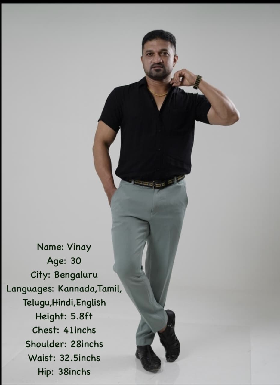 Vinay - International Model
Portfolio Photo 1