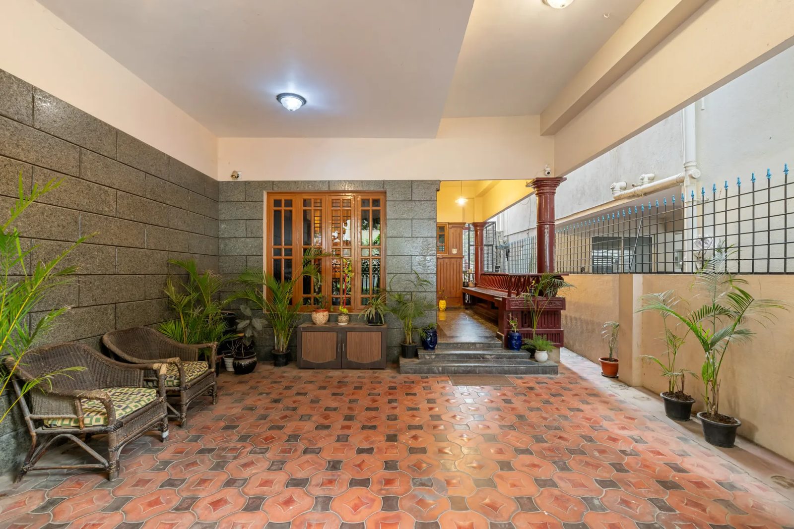 Magnum Opus – 5BHK Villa for Shoots in Brookefield — Entrance and Parking