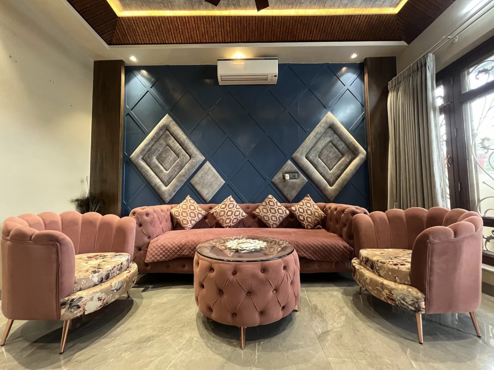 Gokulam Villa – 3BHK Villa for Shoots in Lalarpura — Living Area