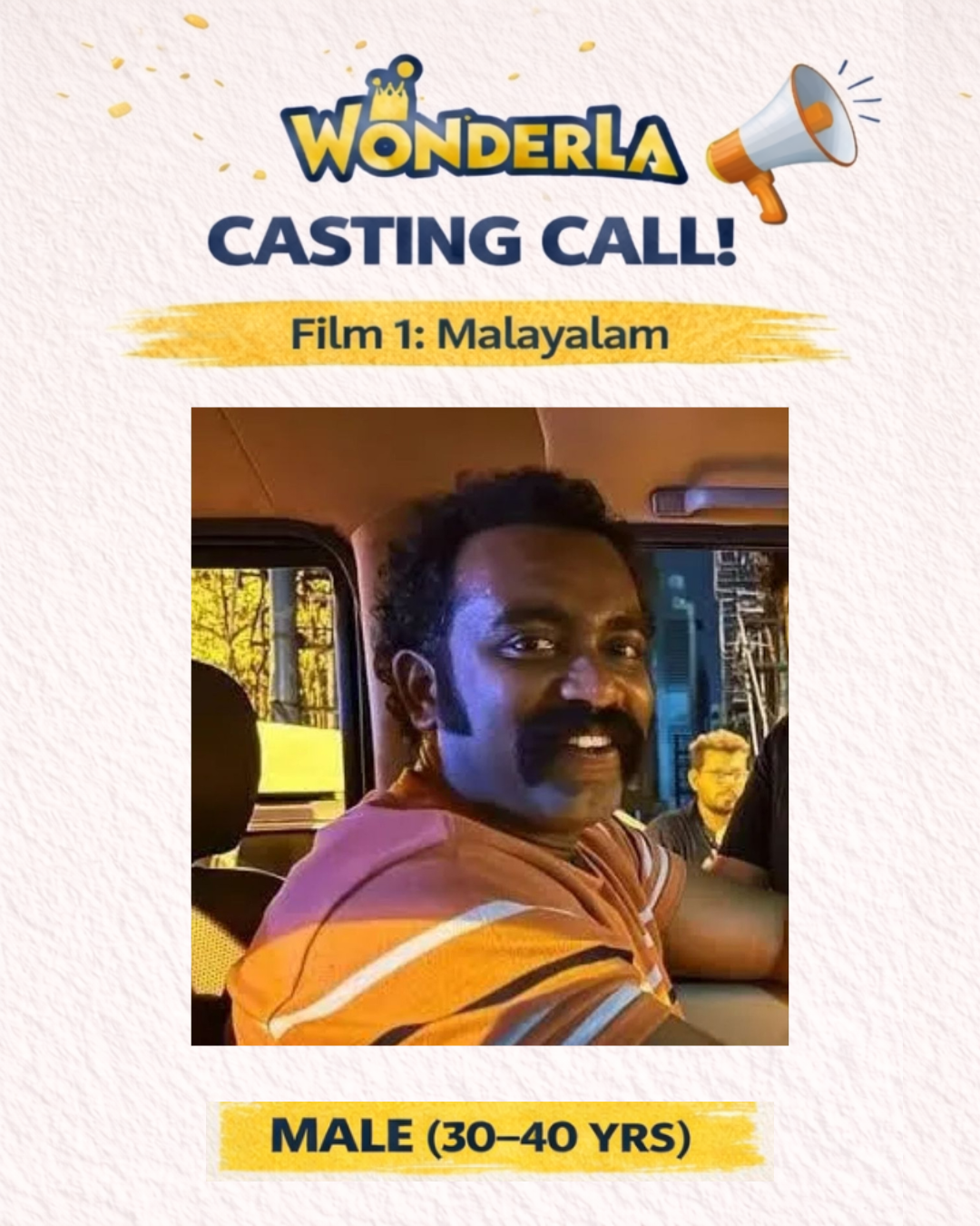 Reference for Male Actor (30–40 yrs)