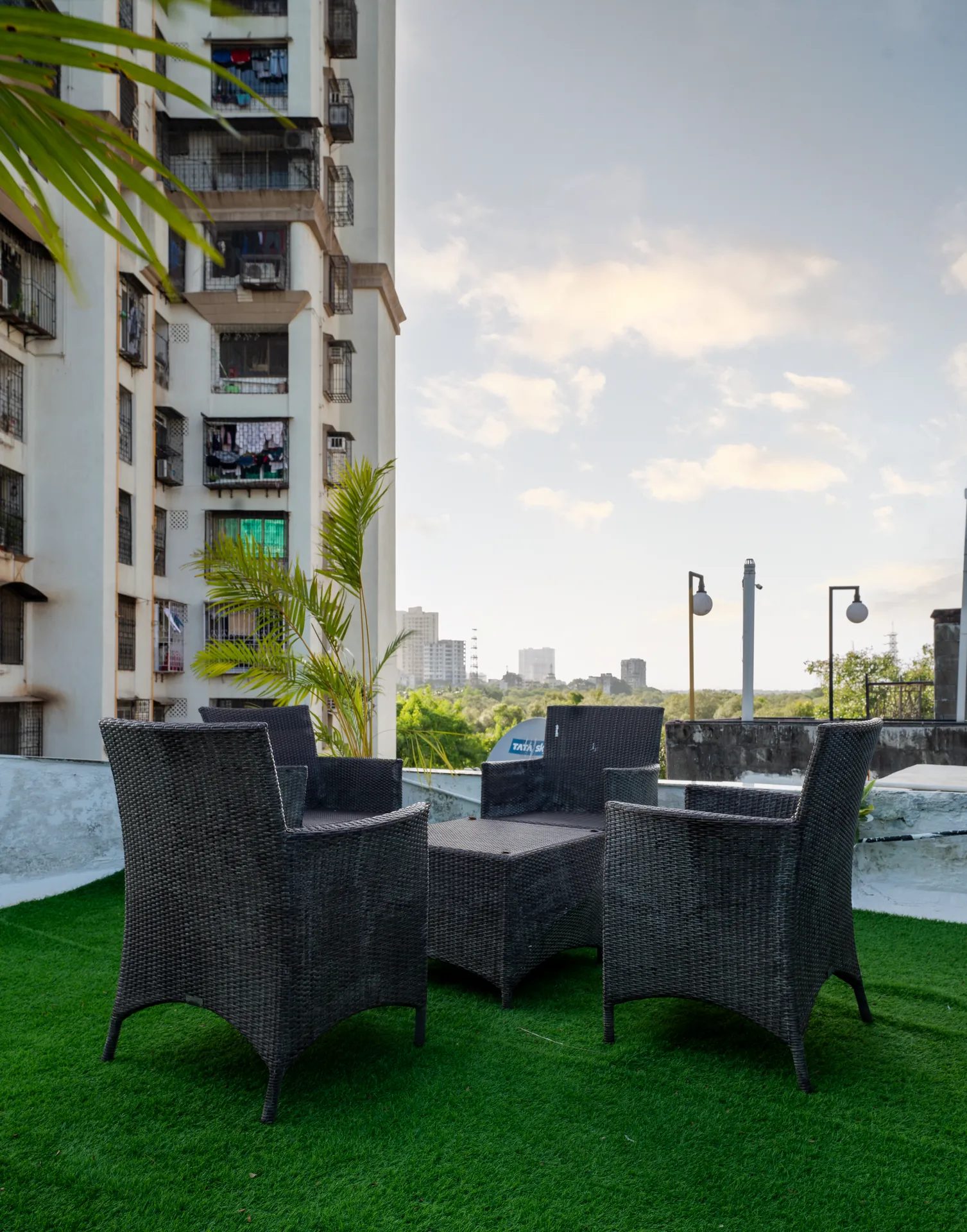 Pearl Palace – 4BHK Villa for Shoots in Andheri West — palace-Terrace