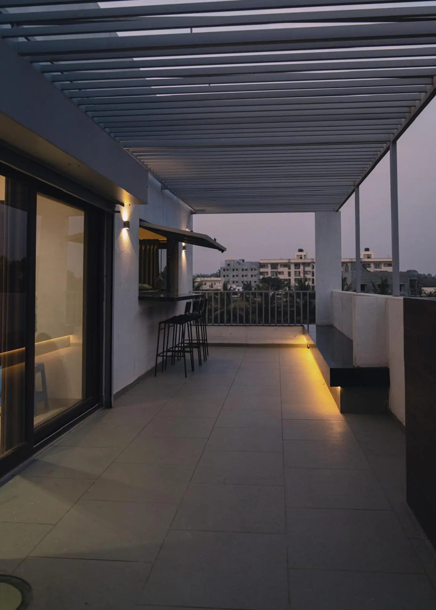 Villa Saanchi – 4BHK Villa for Shoots in Gopasandra — Terrace