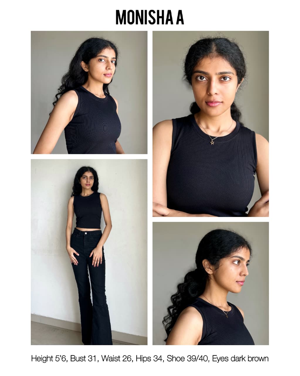 Monisha - Model Portfolio Photo 1