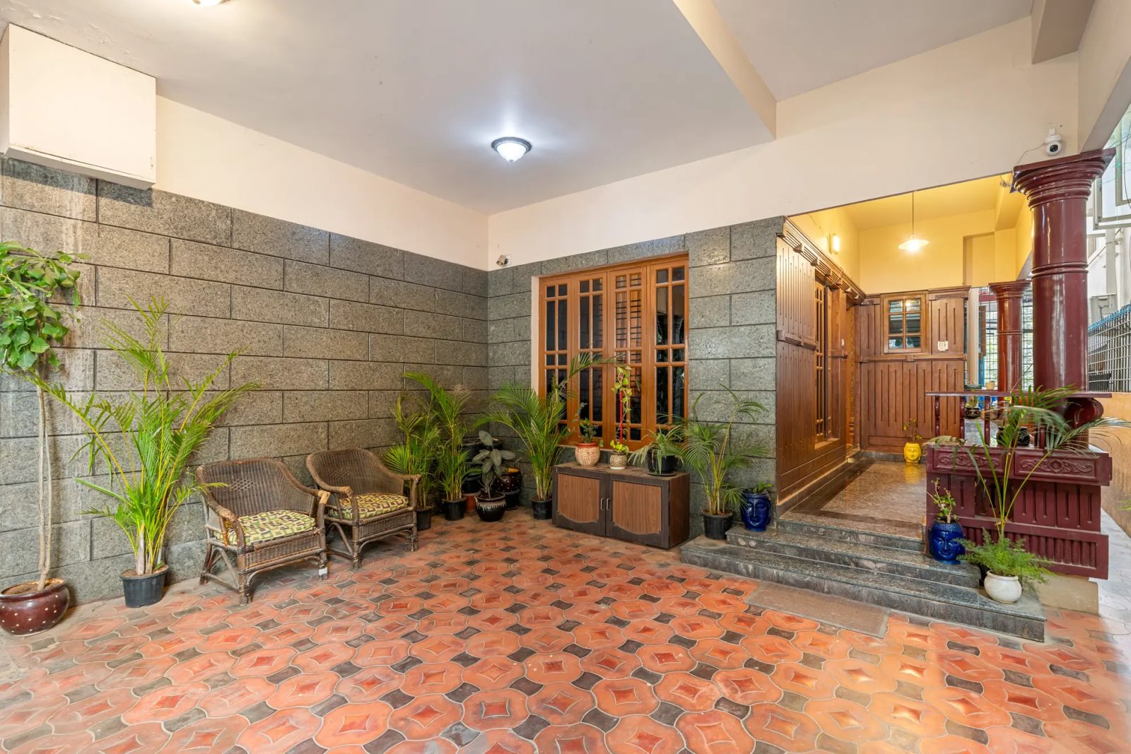 Magnum Opus – 5BHK Villa for Shoots in Brookefield — Entrance and Parking