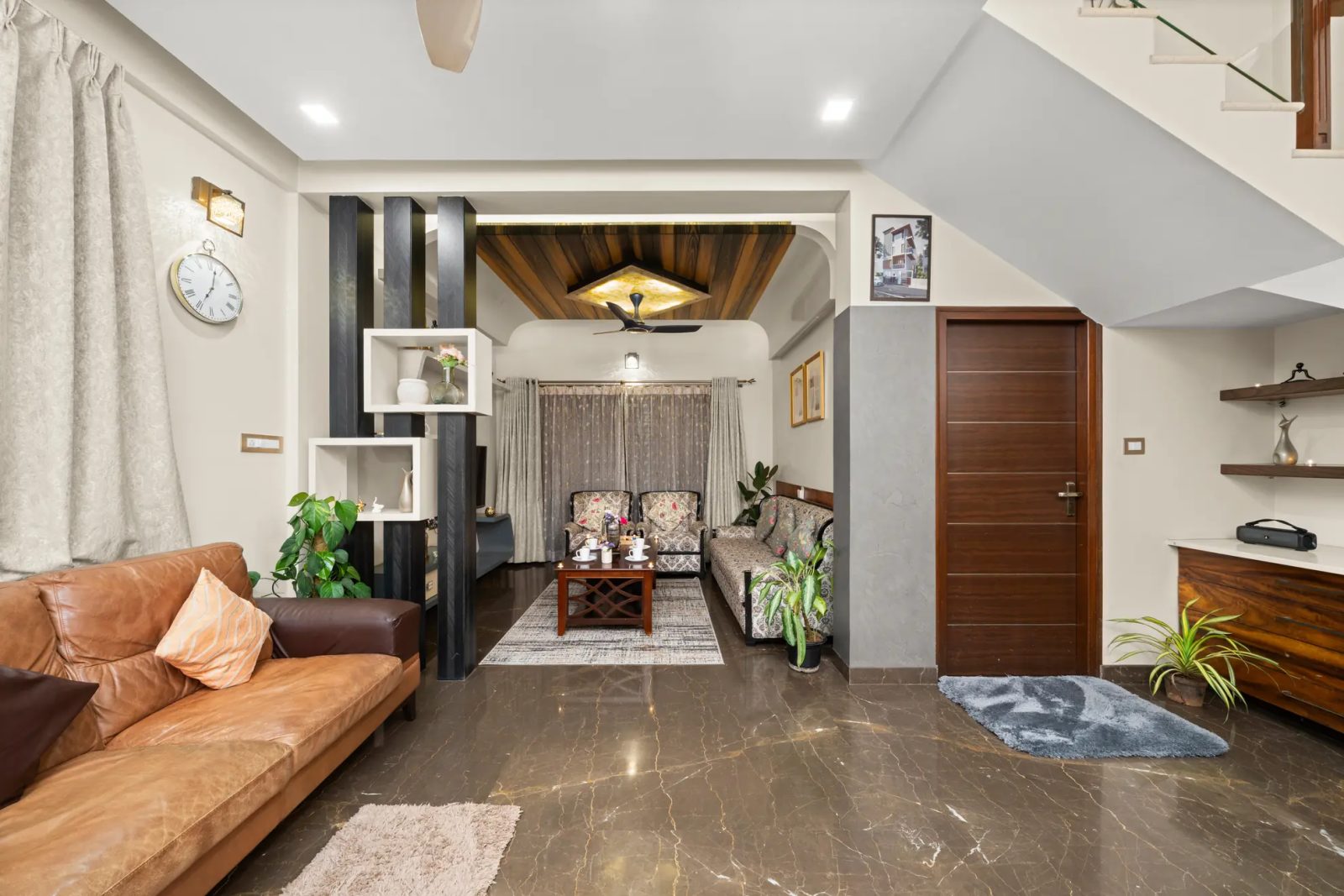 Twilight Terrace – 3BHK Villa for Shoots in Jayanagar — Living Area