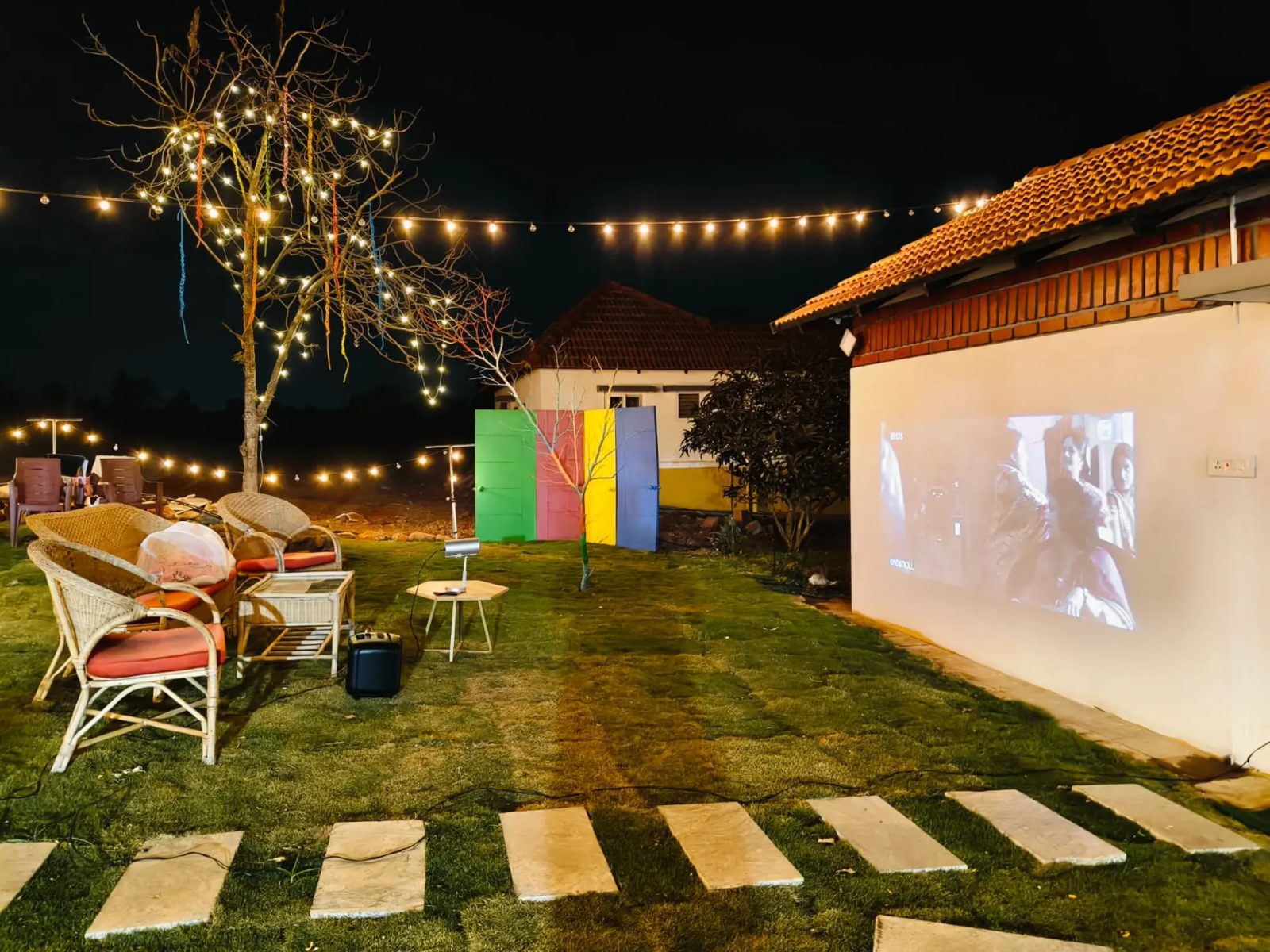 Oasis Courtyard – 1BHK Home for Shoots in Hosur — Cinema