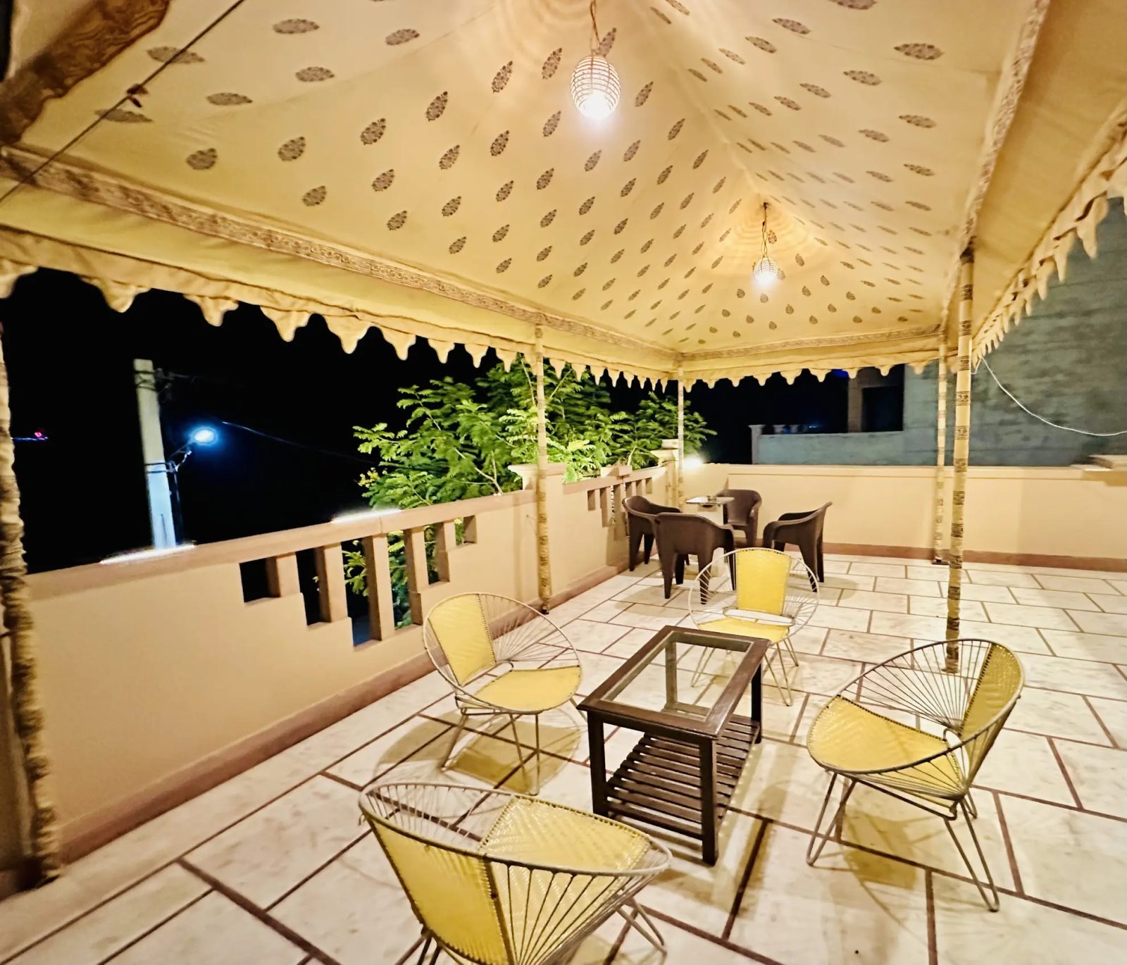 Anand Villa – 5BHK Villa for Shoots in Shyam Bagh — Terrace