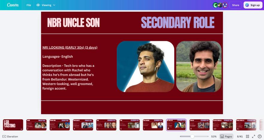 Reference for NBR Uncle's Son (Secondary)