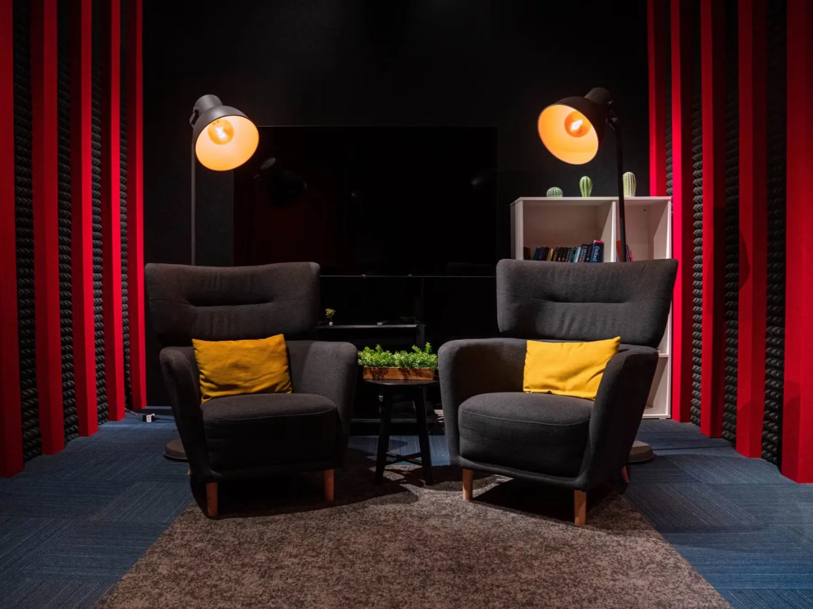 Podcast Room – Acoustic Podcast & Interview Set, Infantry Road — Podcast Room