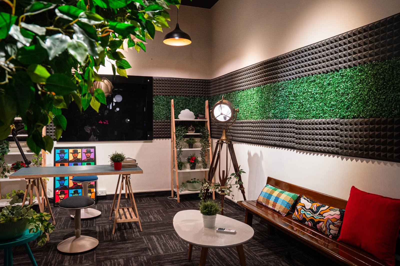 Podcast Room – Acoustic Podcast & Interview Set, Infantry Road — Podcast Room