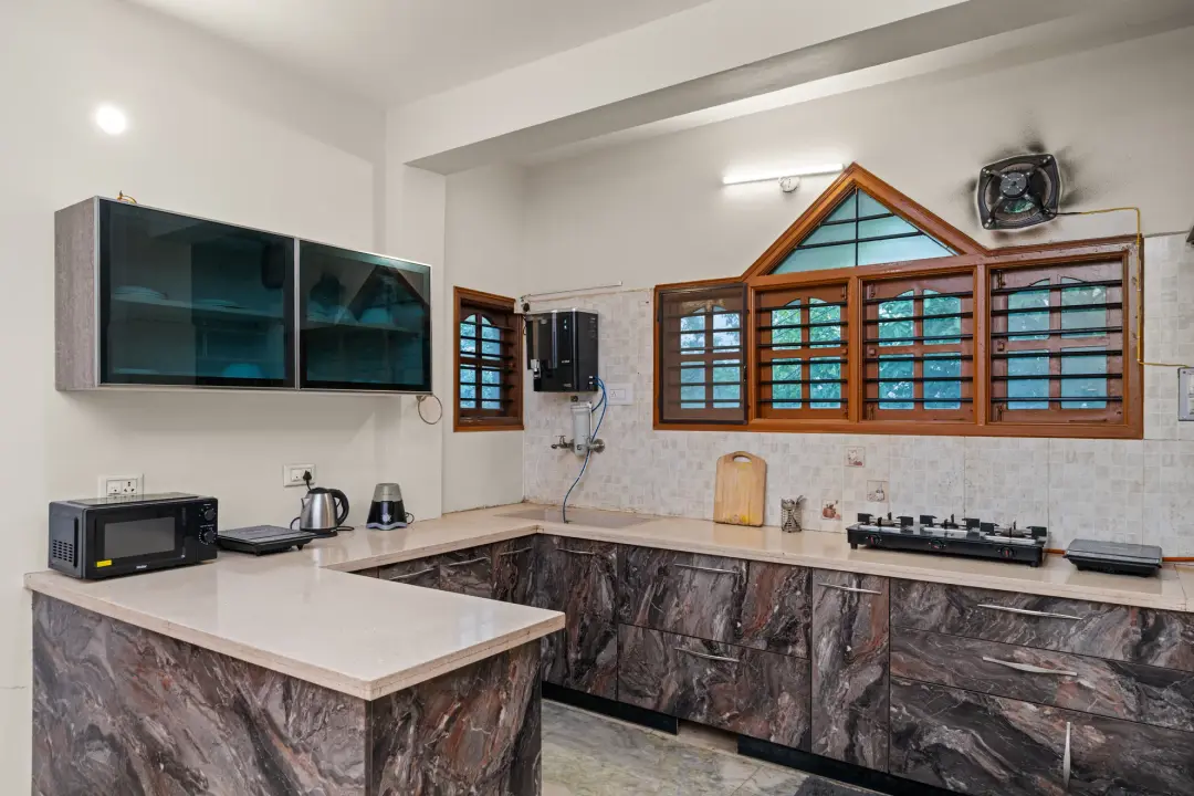 Lucent Luxe – 4BHK Luxury Villa with Private Theatre — Kitchen