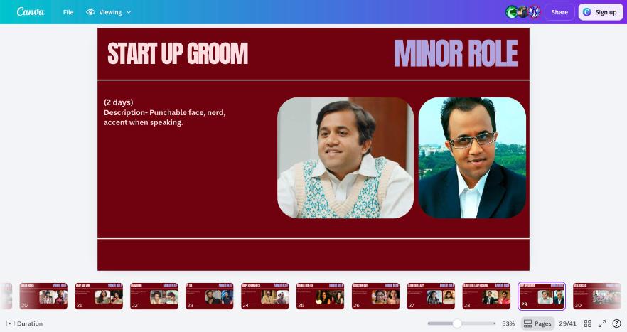 Reference for Startup Groom (Minor)