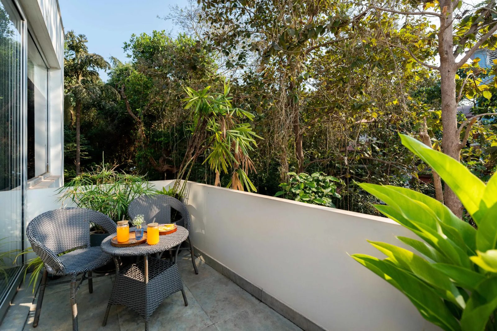 Vlove Homes – 2BHK Home for Shoots in Candolim — Balcony