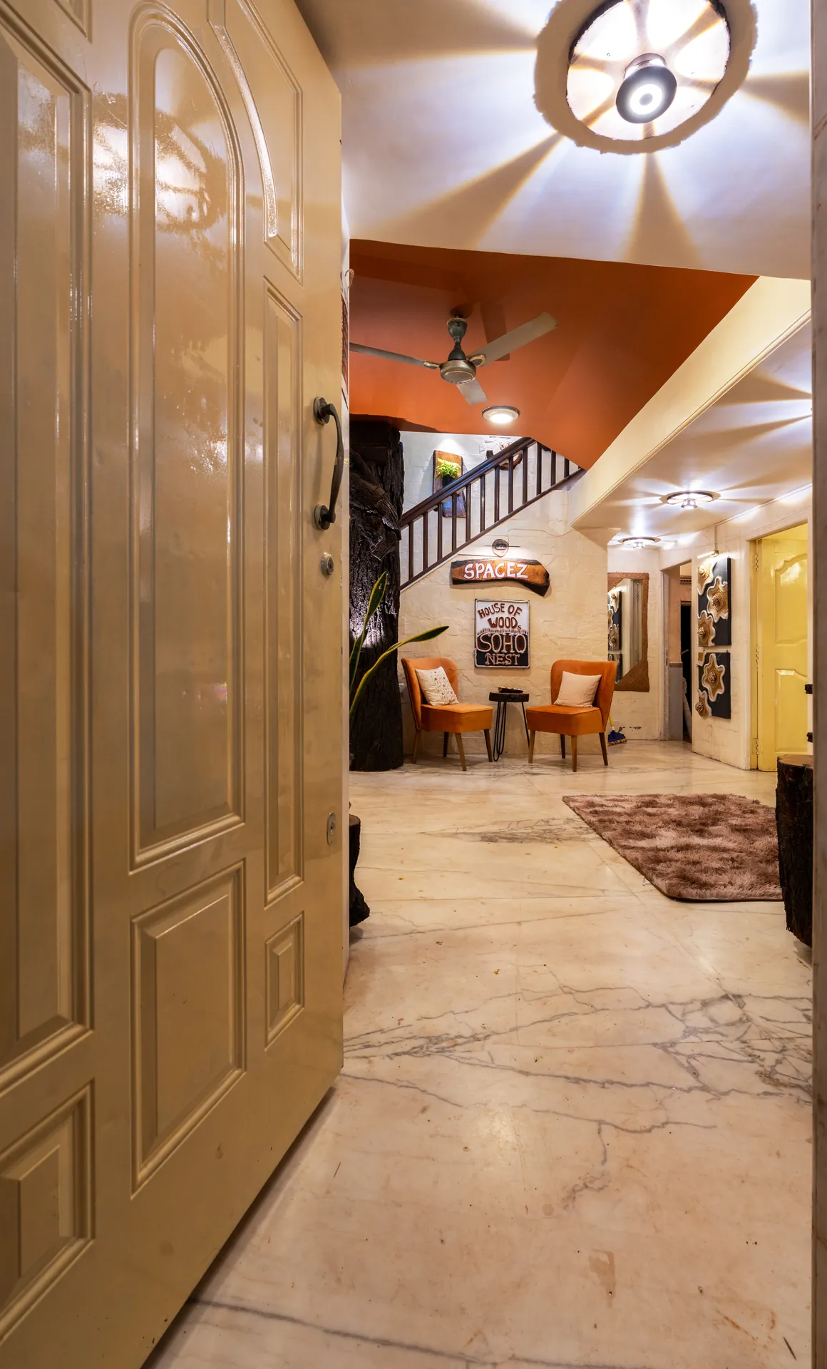 Soho Nest – 4BHK Wooden Retreat with Garden & Fountain — photo 2