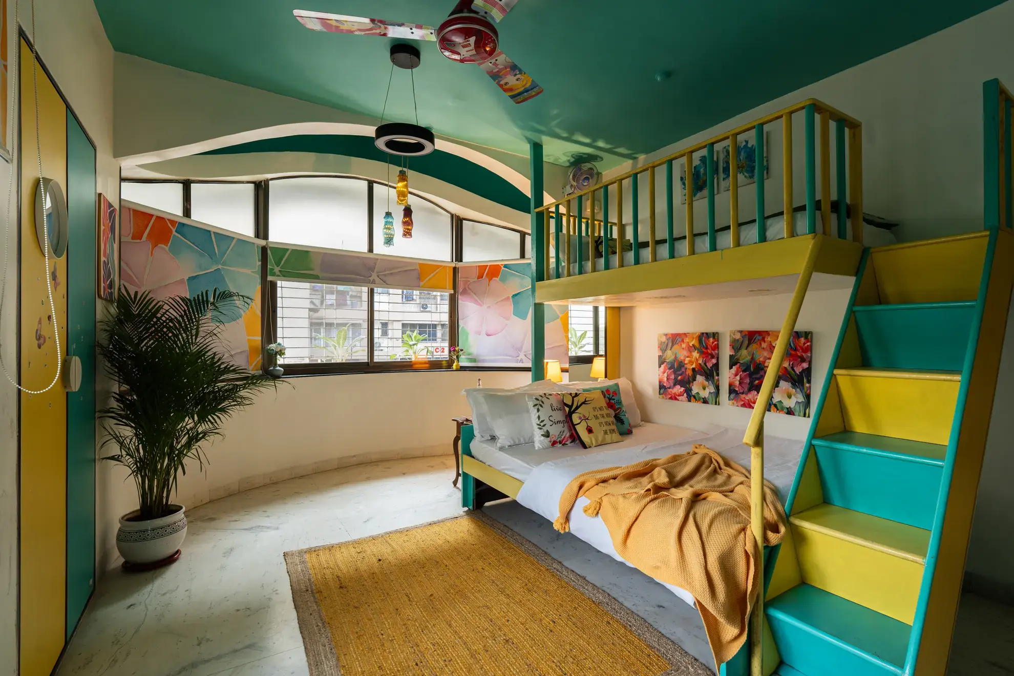 Bombay Breeze – 3BHK Modern Urban Villa — Third Bedroom