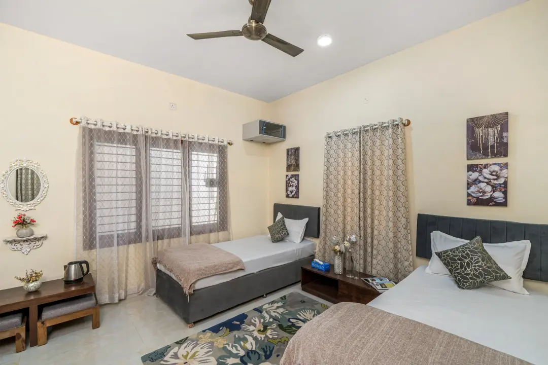 Modern Mirage – 4BHK Contemporary Luxury Villa — Fourth Bedroom