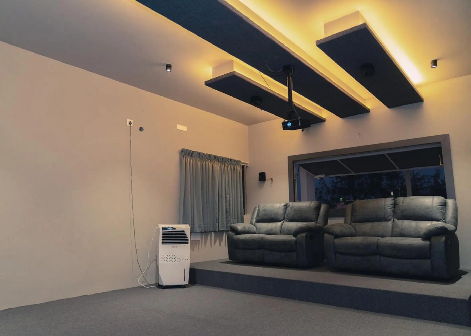 Villa Saanchi – 4BHK Villa for Shoots in Gopasandra — Private Theatre