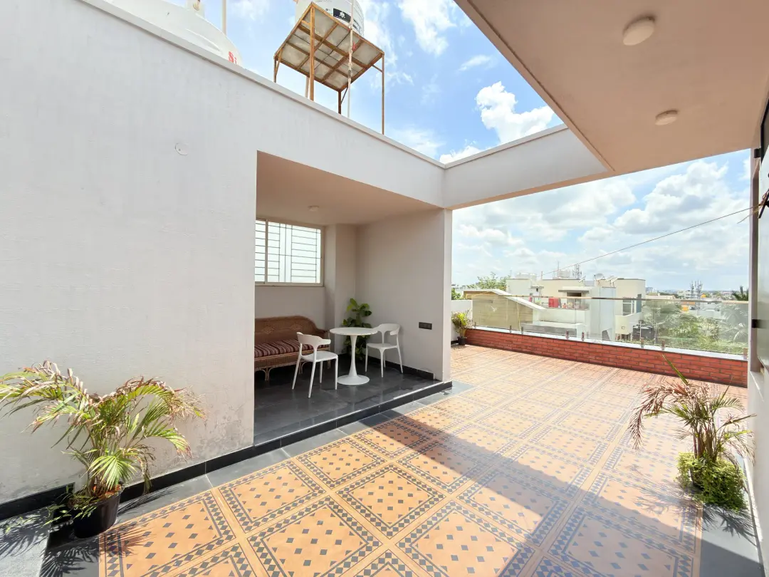 Urban Utopia – 4BHK Luxury Villa — Terrace