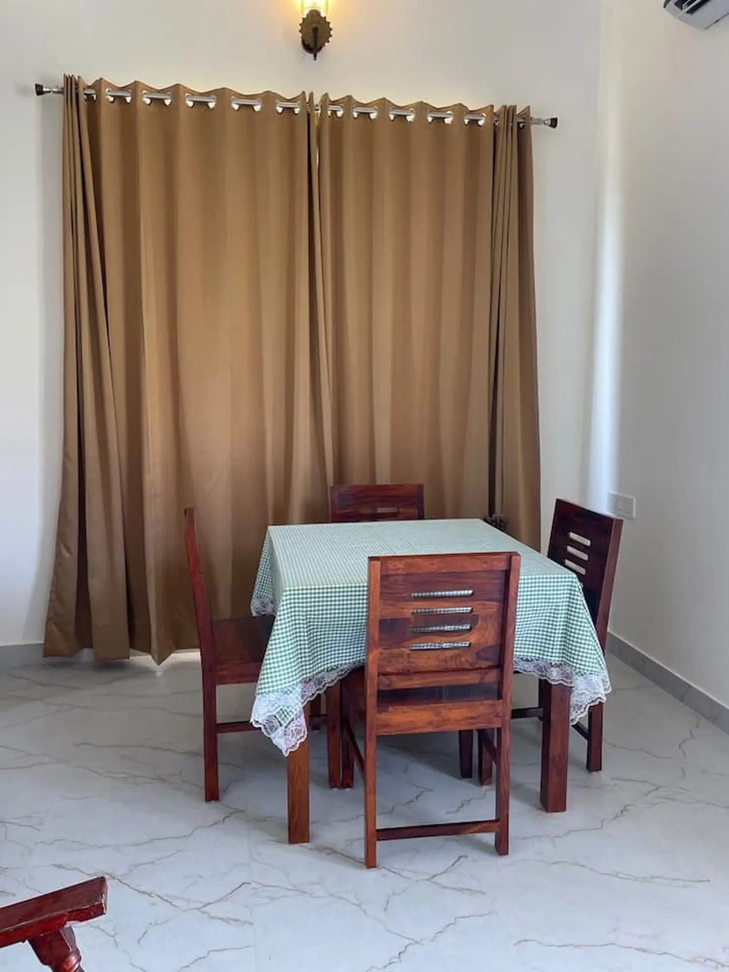 Nirmal Farmstay – 3BHK Villa for Shoots in Khori — Dining Area