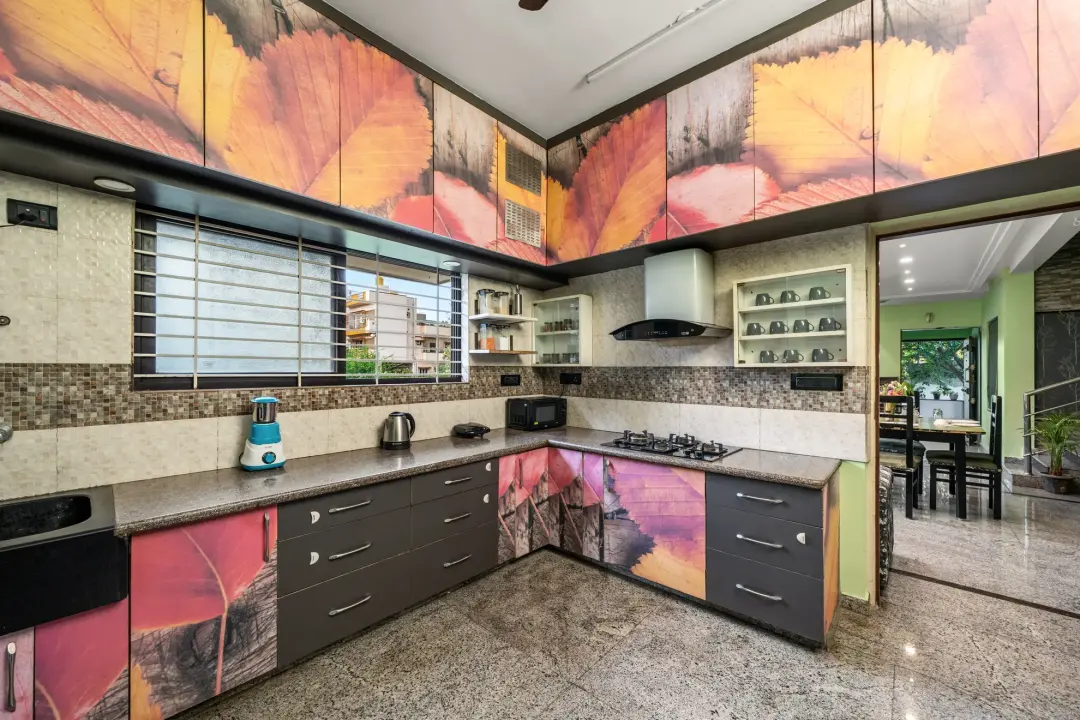 Serene Springs – 4BHK Luxury Villa with Private Home Cinema — Kitchen