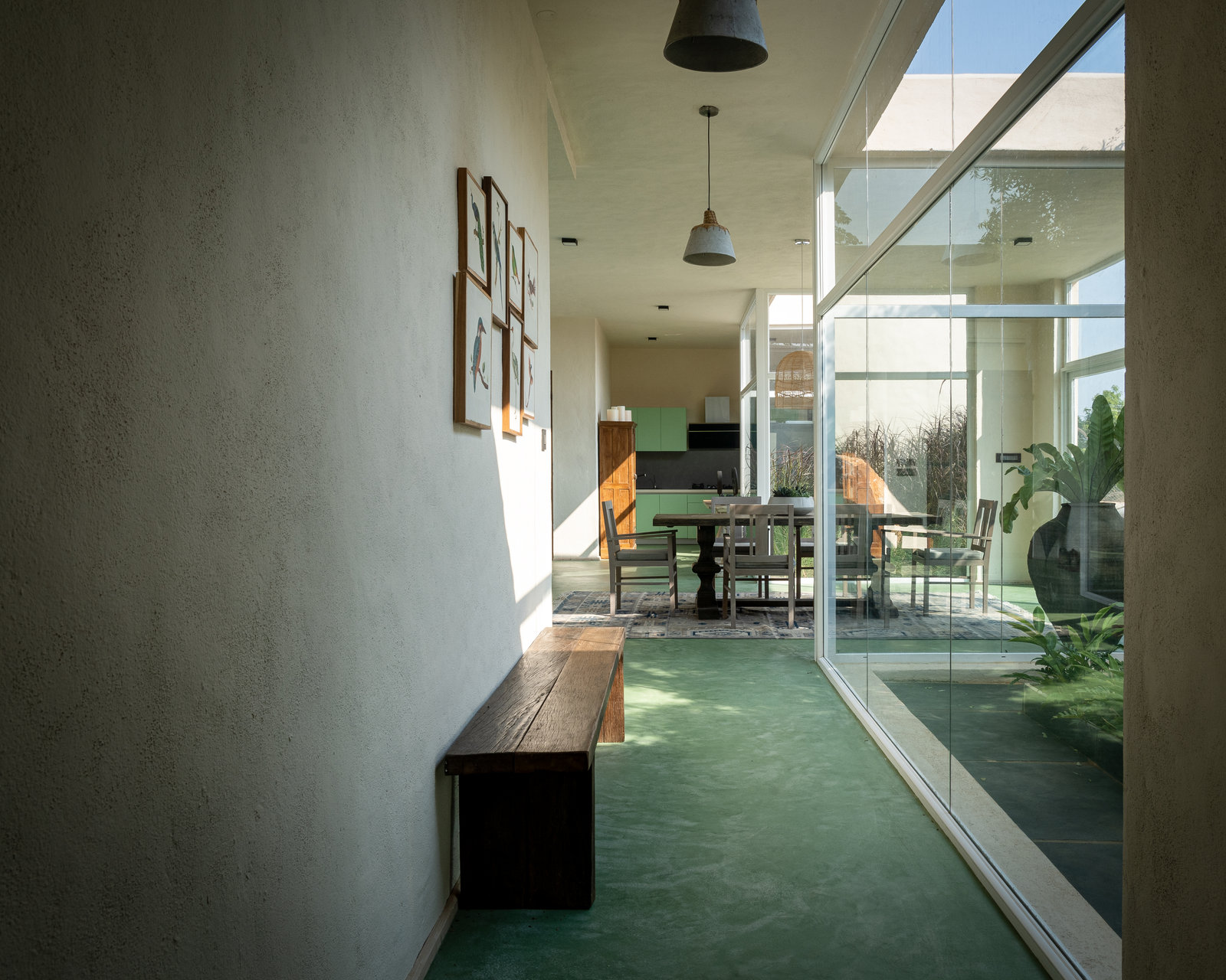 Pool Villa with Mountain Views & Sunken Lounge, Yellodu — Corridors & Details