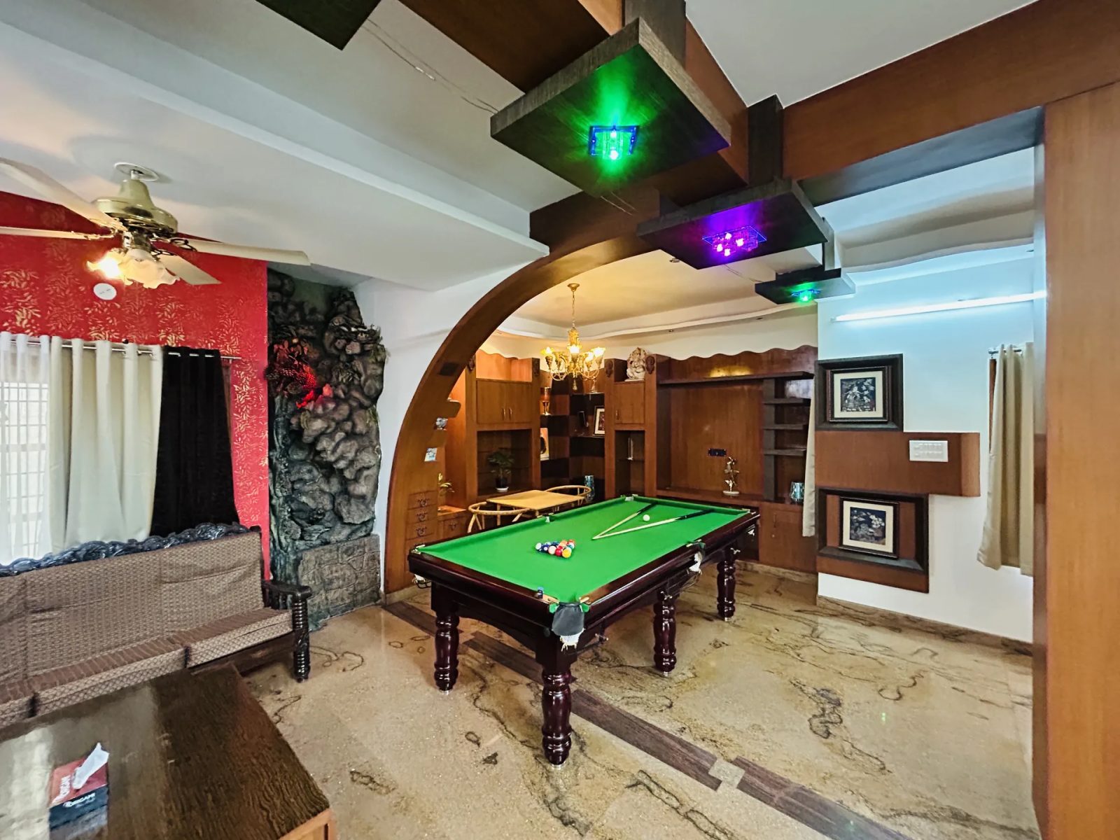Mansion Bay – 4BHK Villa for Shoots in HSR Layout — bay-Game Lounge