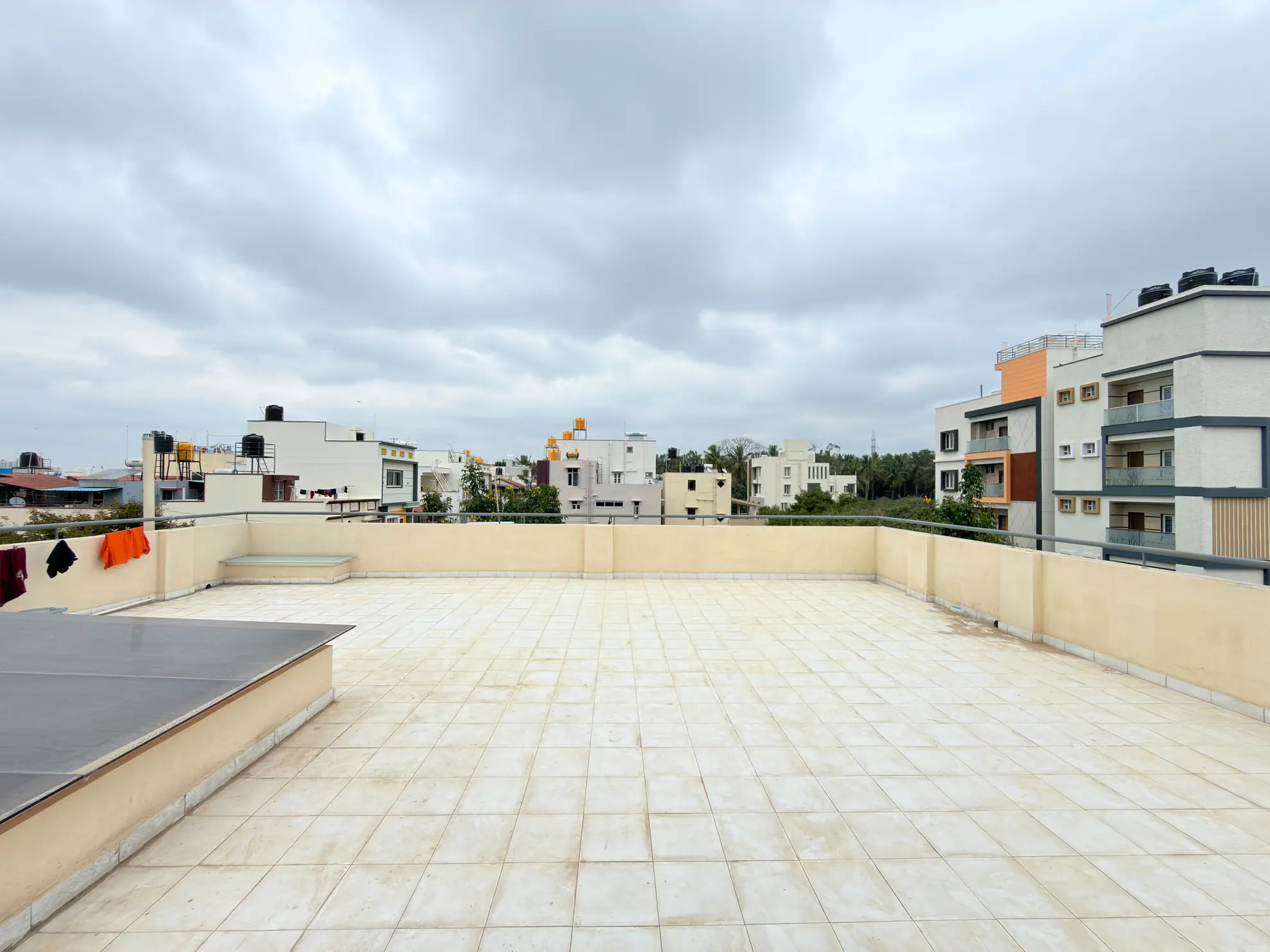 Aurora Heights – 4BHK Luxury Villa with Private Theatre — Outdoor Patio & Terrace