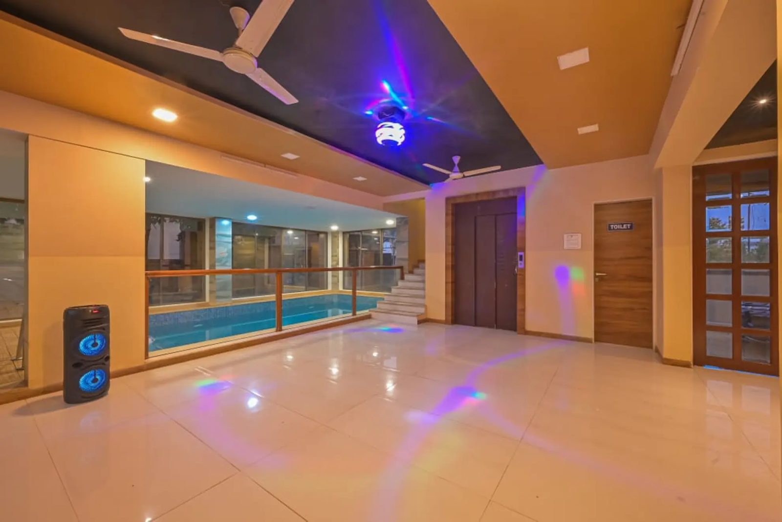 Mount Amber – 5BHK Villa for Shoots in Lonavala — Disco Room