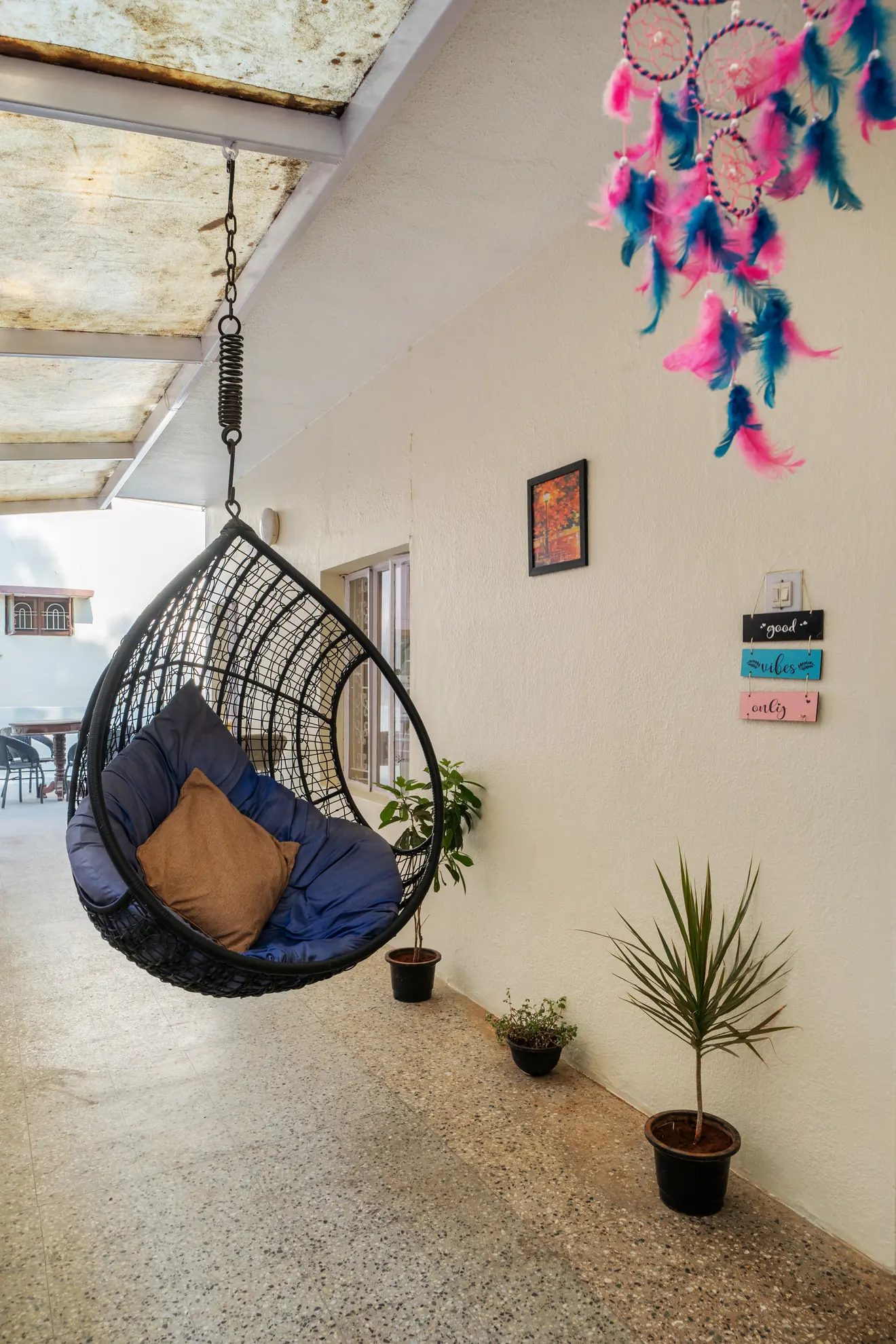 Bohemian Escapade – 2BHK Home for Shoots in Indiranagar — Terrace