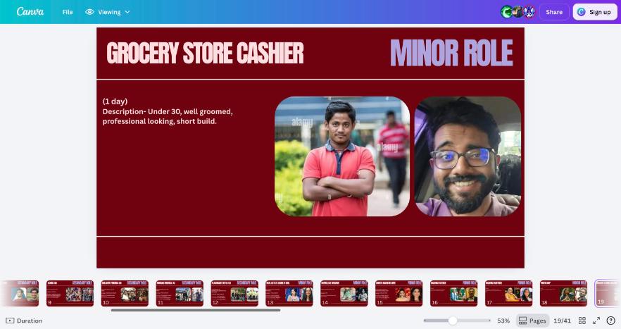 Reference for Grocery Store Cashier (Minor)