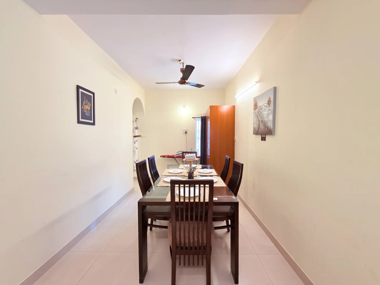 Bohemian Escapade – 2BHK Home for Shoots in Indiranagar — Dining Area
