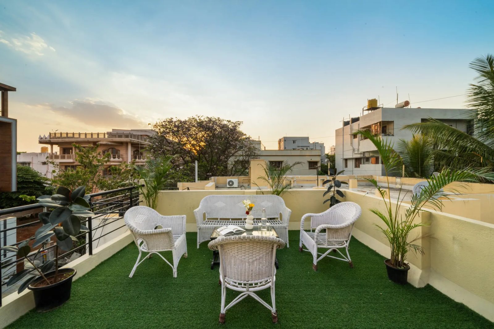 Mosaic Manor – 5BHK Villa for Shoots in BTM Layout — Terrace