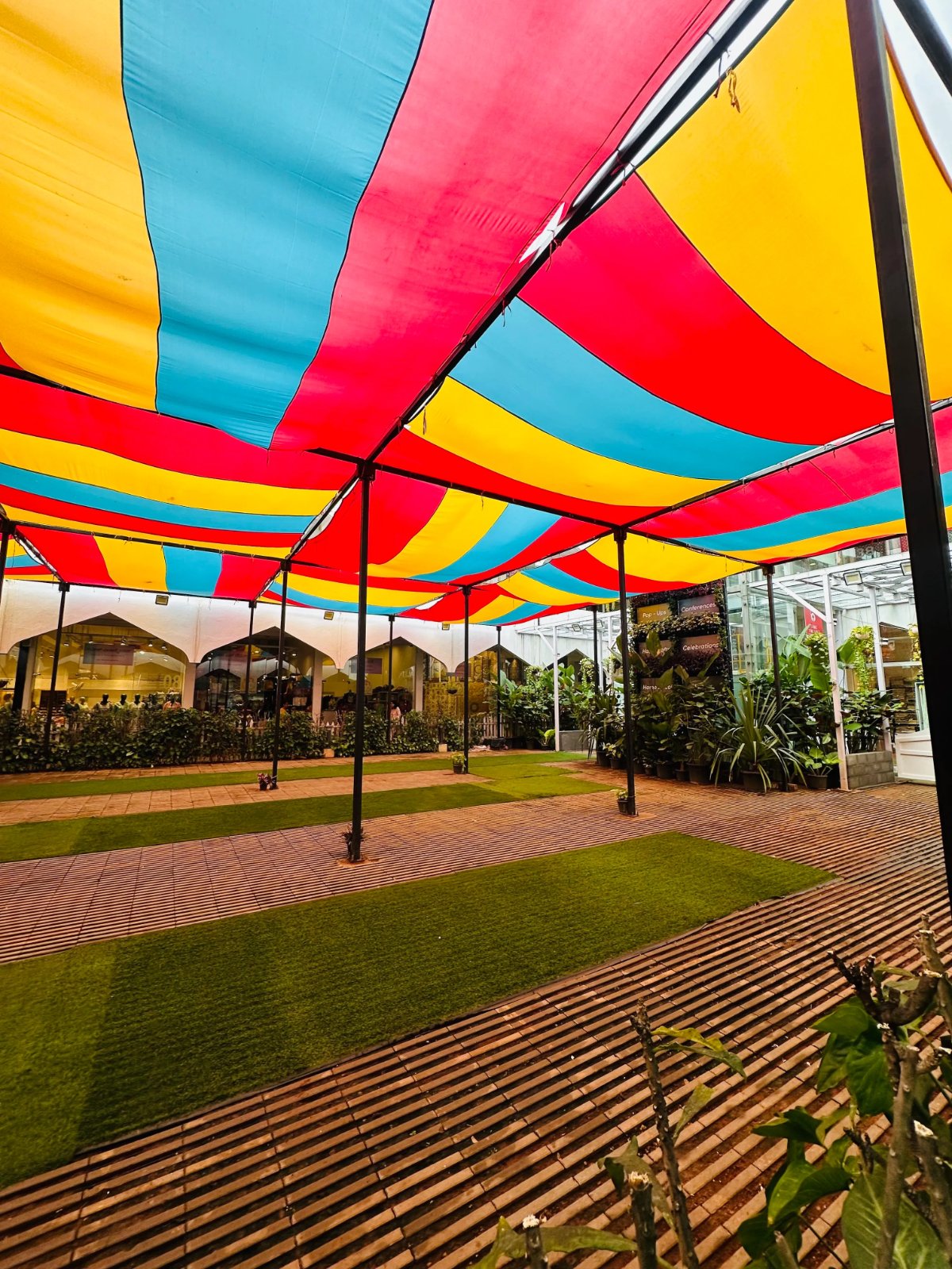 Courtyard, Terrace Garden & Sky Terrace, Infantry Road — Courtyard & Terrace Garden