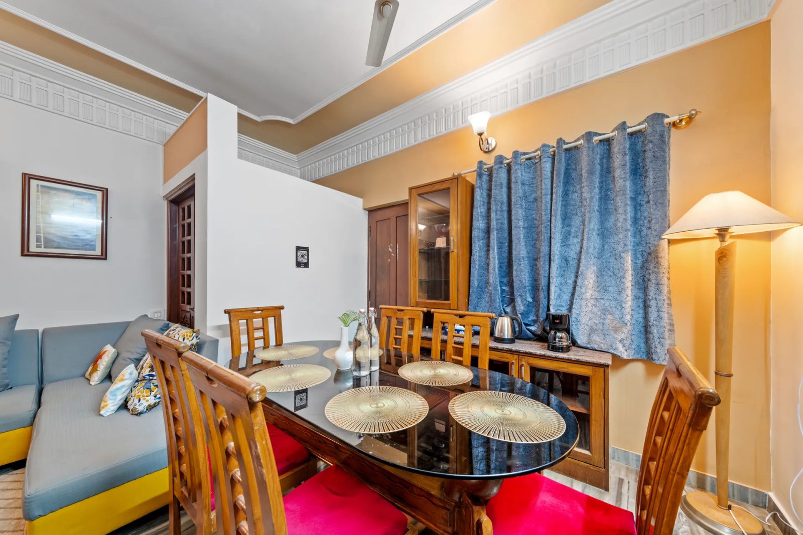 Classic Charm – 4BHK Villa for Shoots in Koramangala — charm-Dining Hall