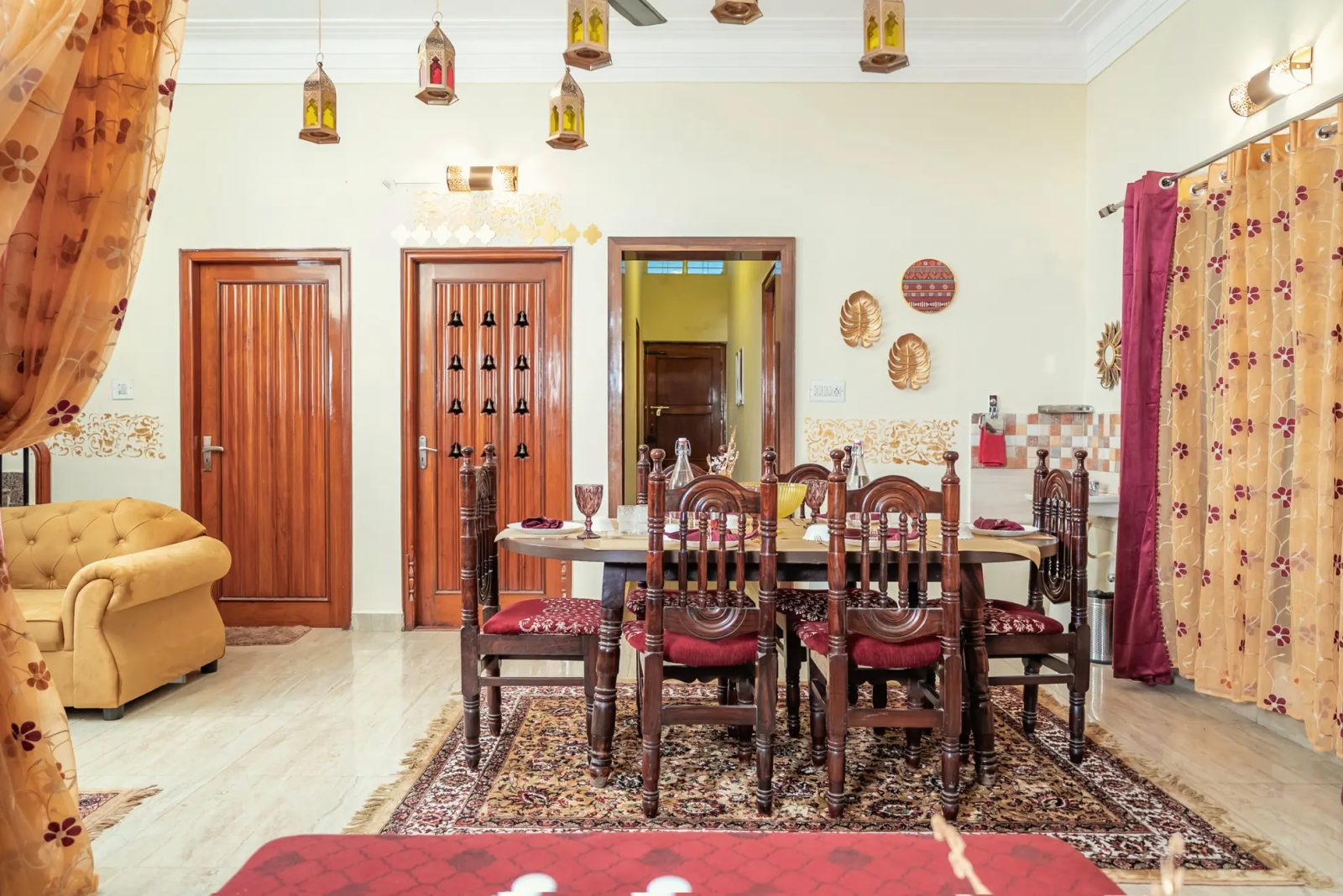 Namma Morocco – 4BHK Villa for Shoots in Cambridge Layout — Dining Area