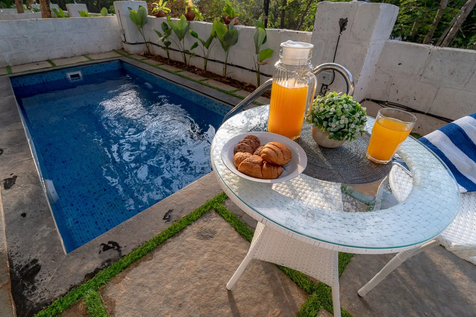 Jasmine House – 3BHK Villa for Shoots in Anjuna — Swimming Pool