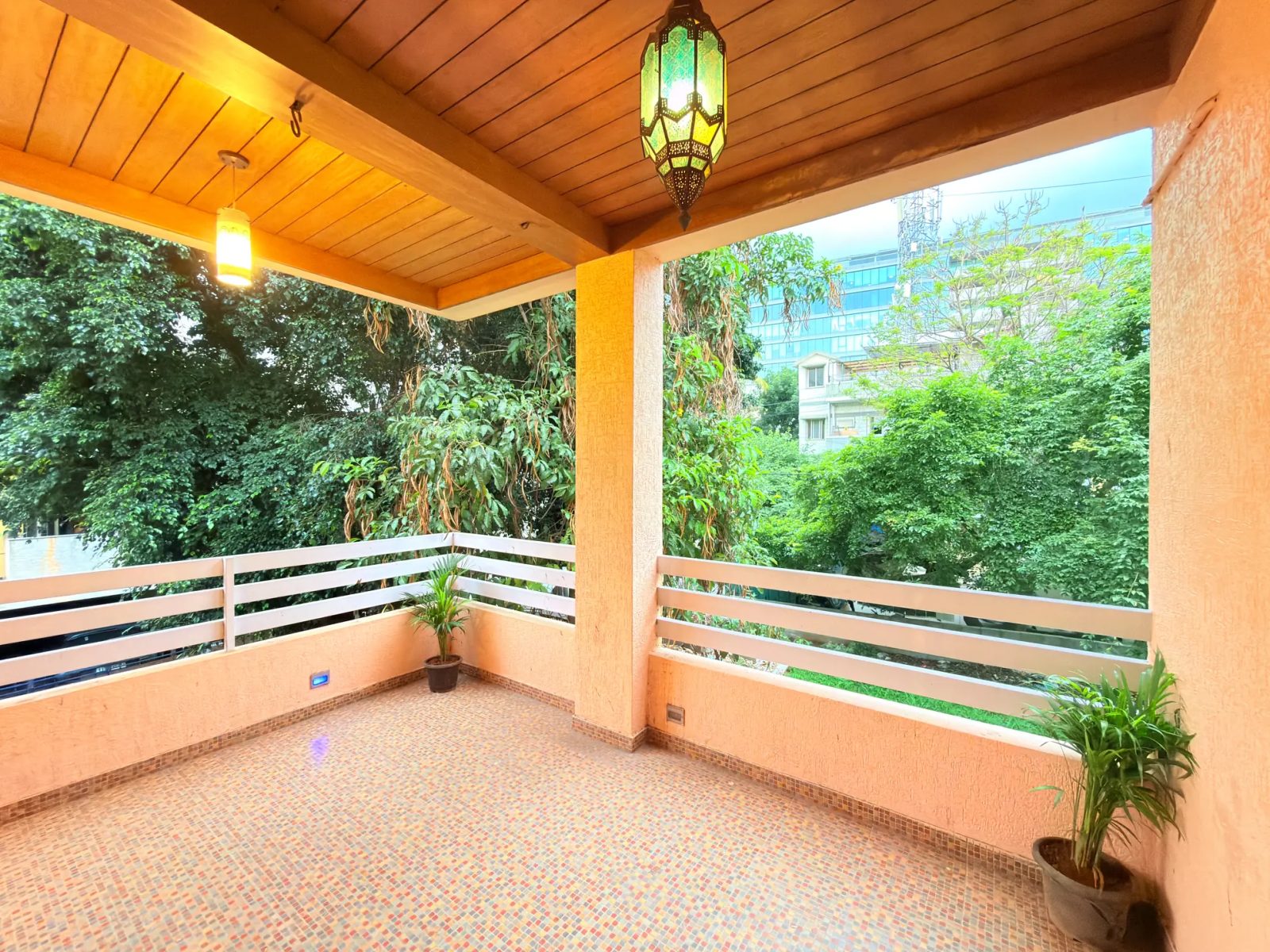Terra Nest – 4BHK Villa for Shoots in Indiranagar — Balcony