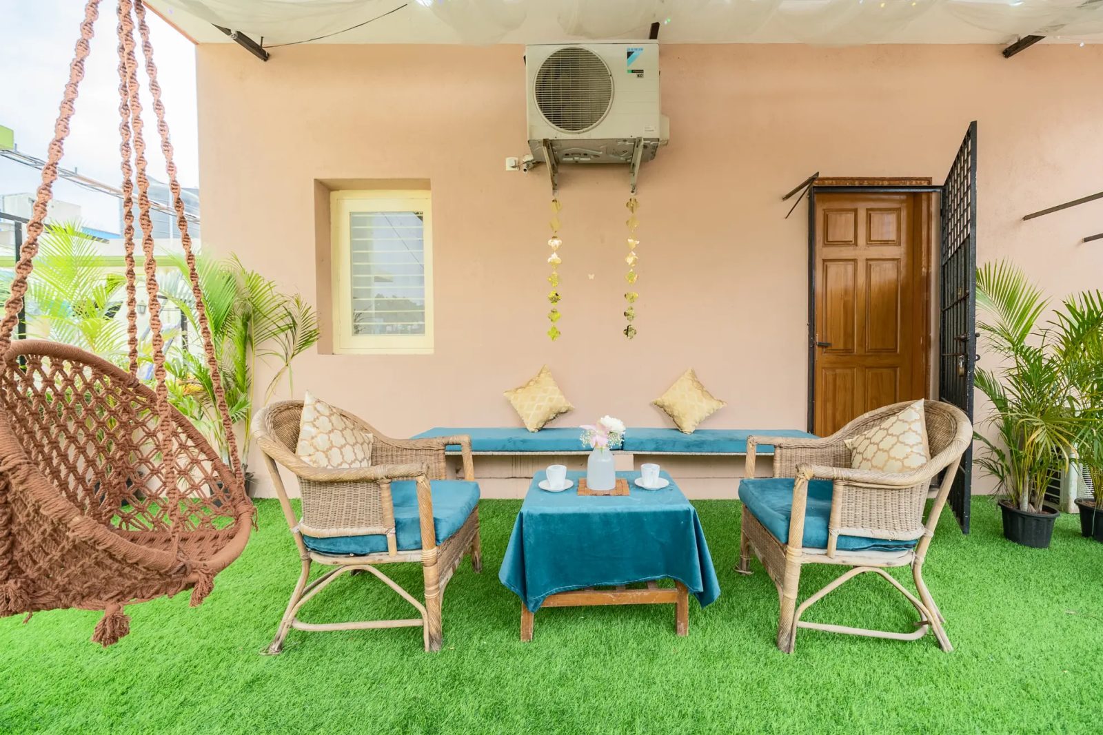 Namma Morocco – 4BHK Villa for Shoots in Cambridge Layout — Terrace