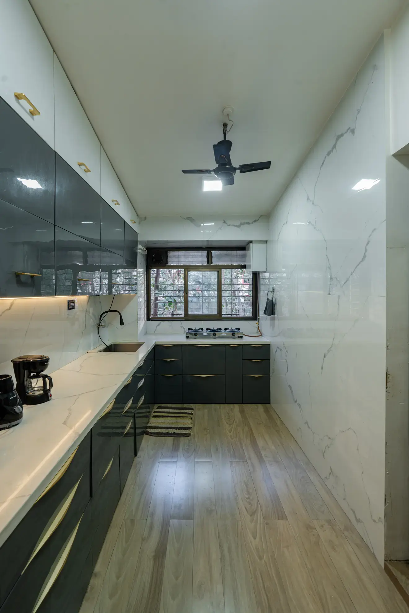 Bombay Breeze – 3BHK Modern Urban Villa — Kitchen
