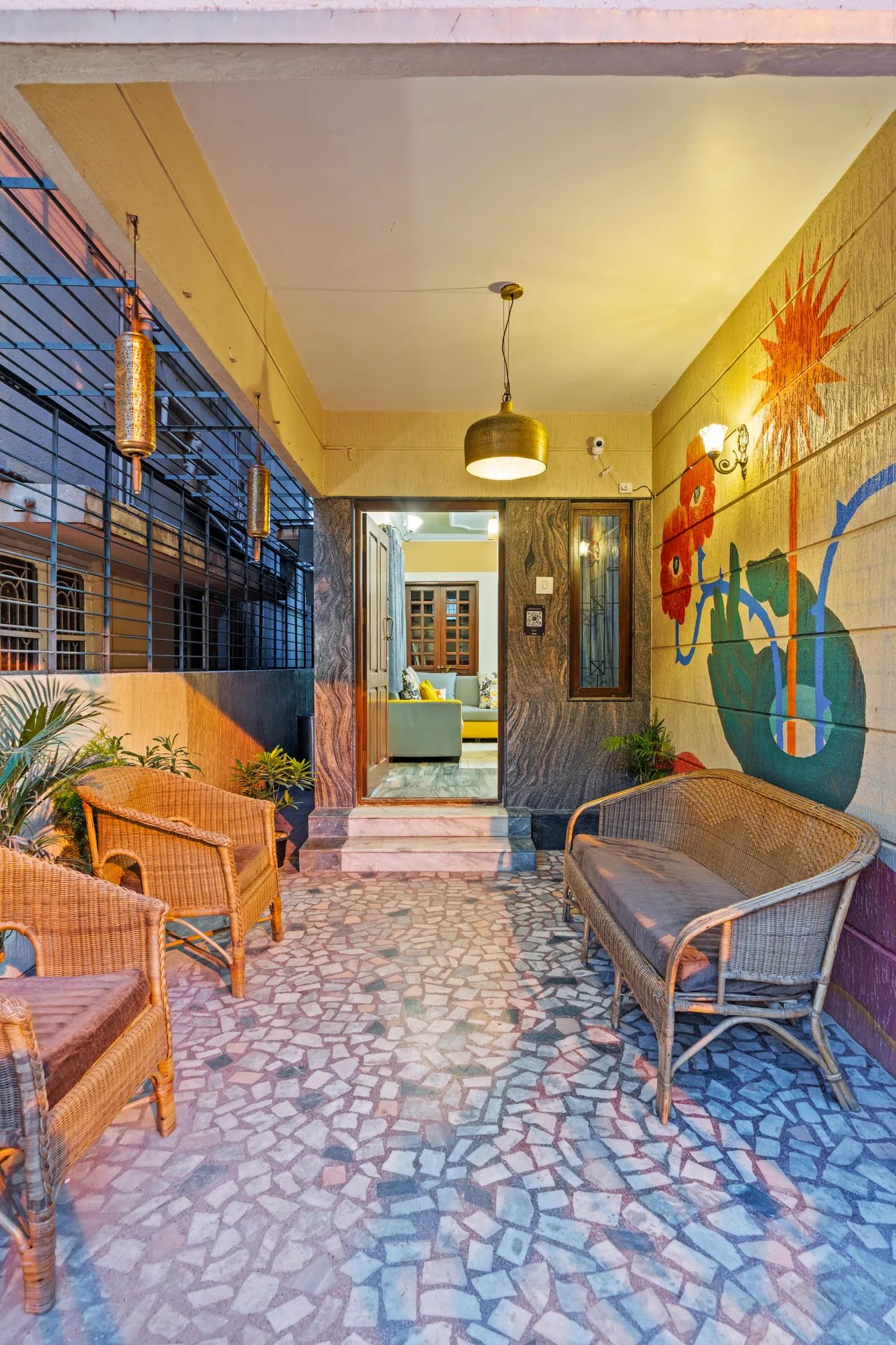 Classic Charm – 4BHK Villa for Shoots in Koramangala — charm-Outdoor Patio