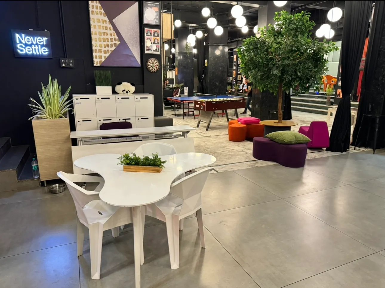 Multi-Set Creator Studio with Podcast Rooms & Terrace, Infantry Road — Lobby & Event Space