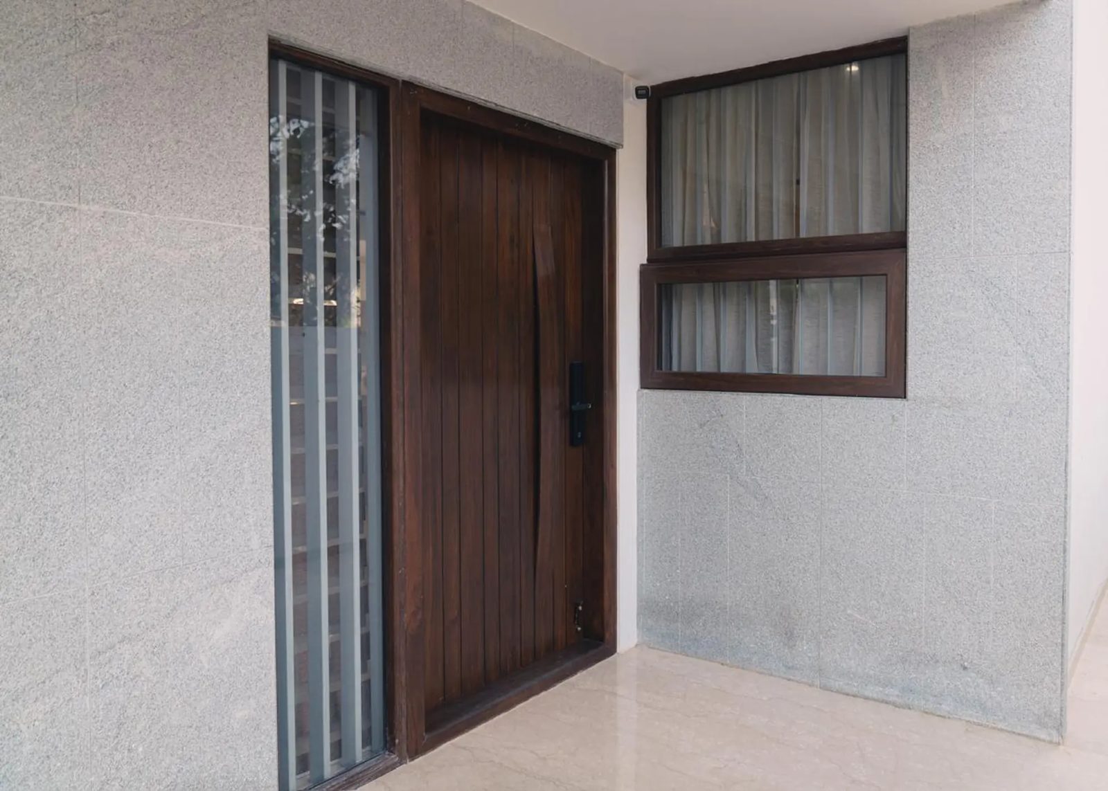 Villa Saanchi – 4BHK Villa for Shoots in Gopasandra — Entrance and Parking