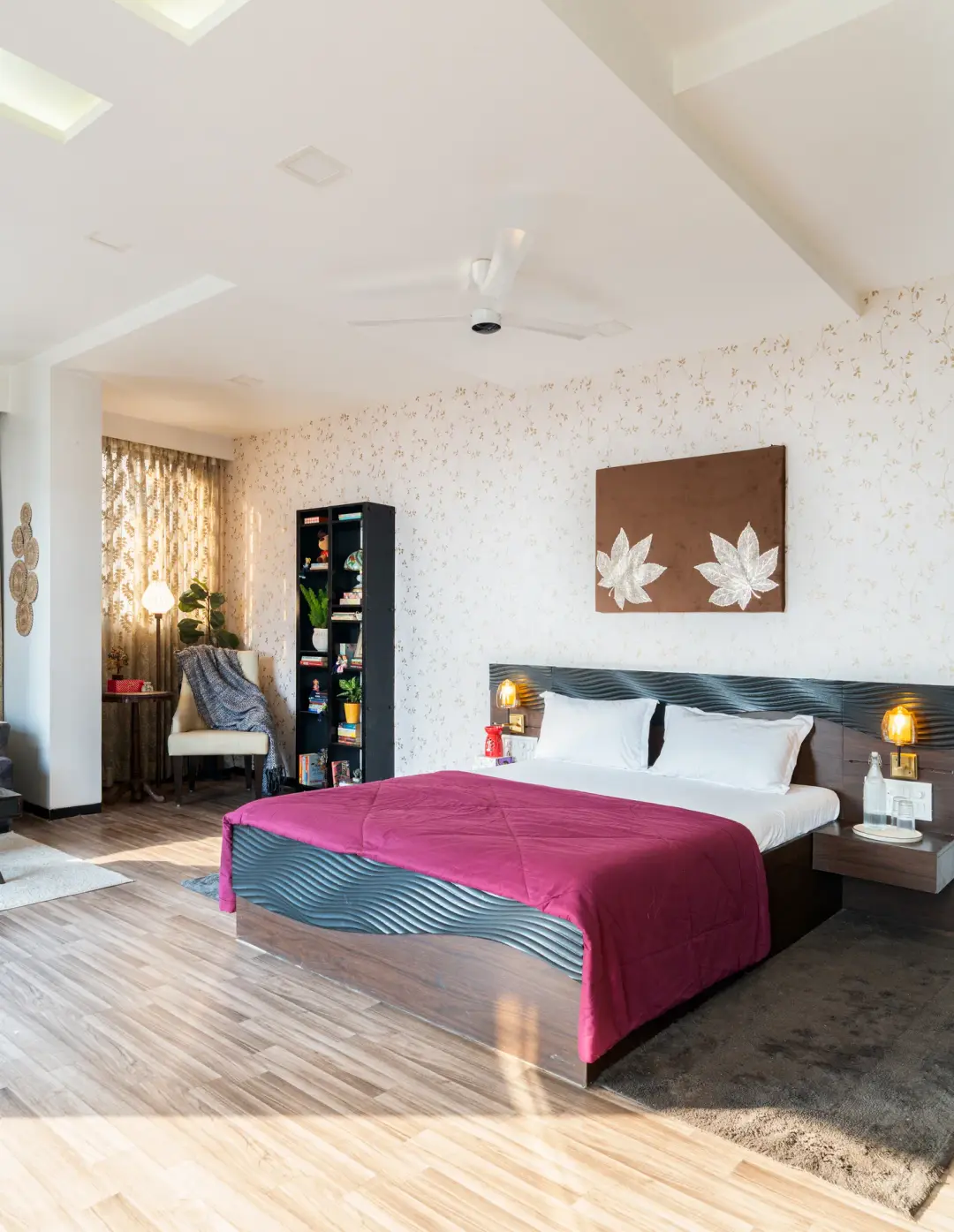 Hilltop Hideaway – 4BHK Pool Villa — Bedrooms & Private Interiors