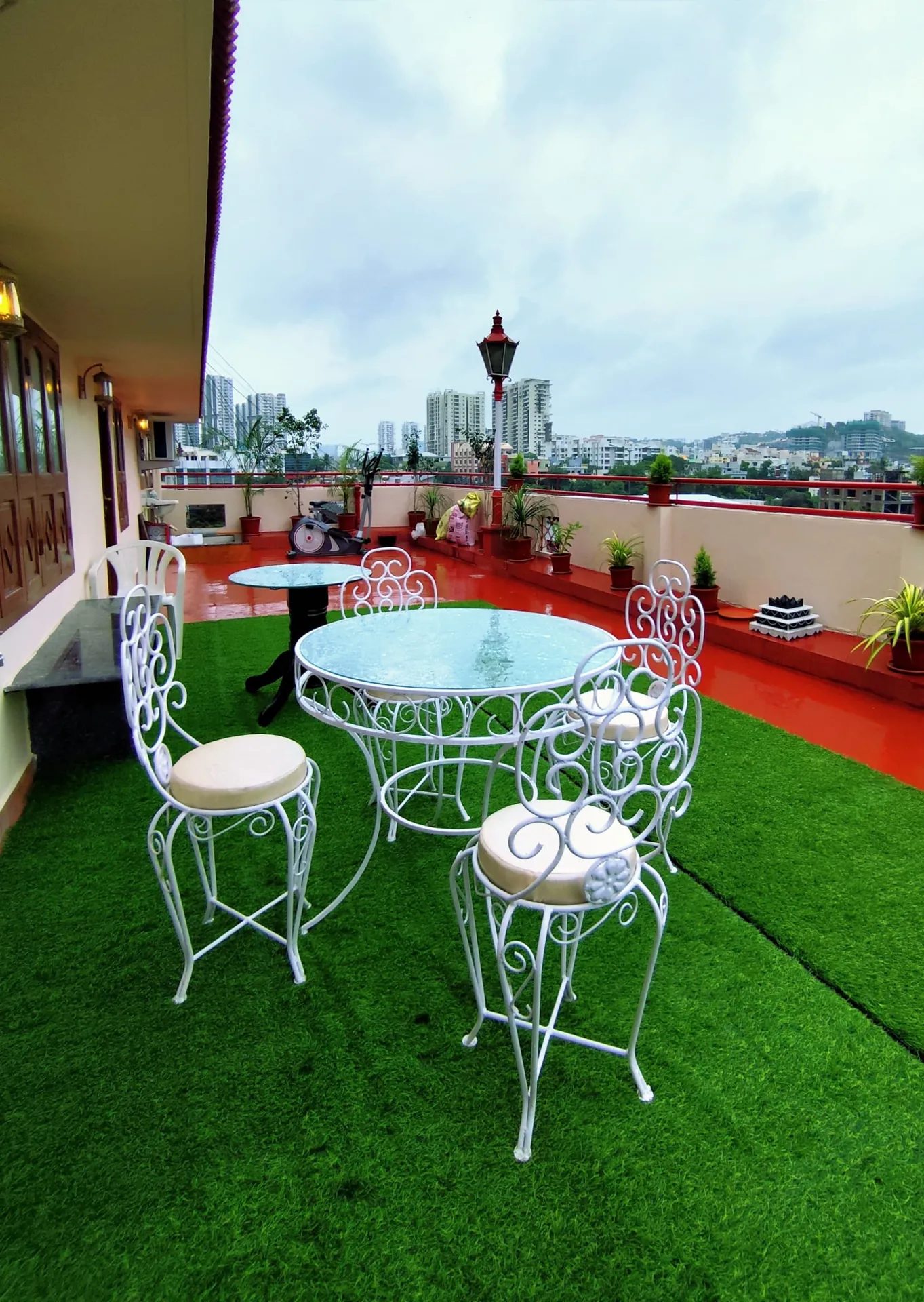 Steller Skyline – 4BHK Villa for Shoots in Shaikpet — skyline-Terrace