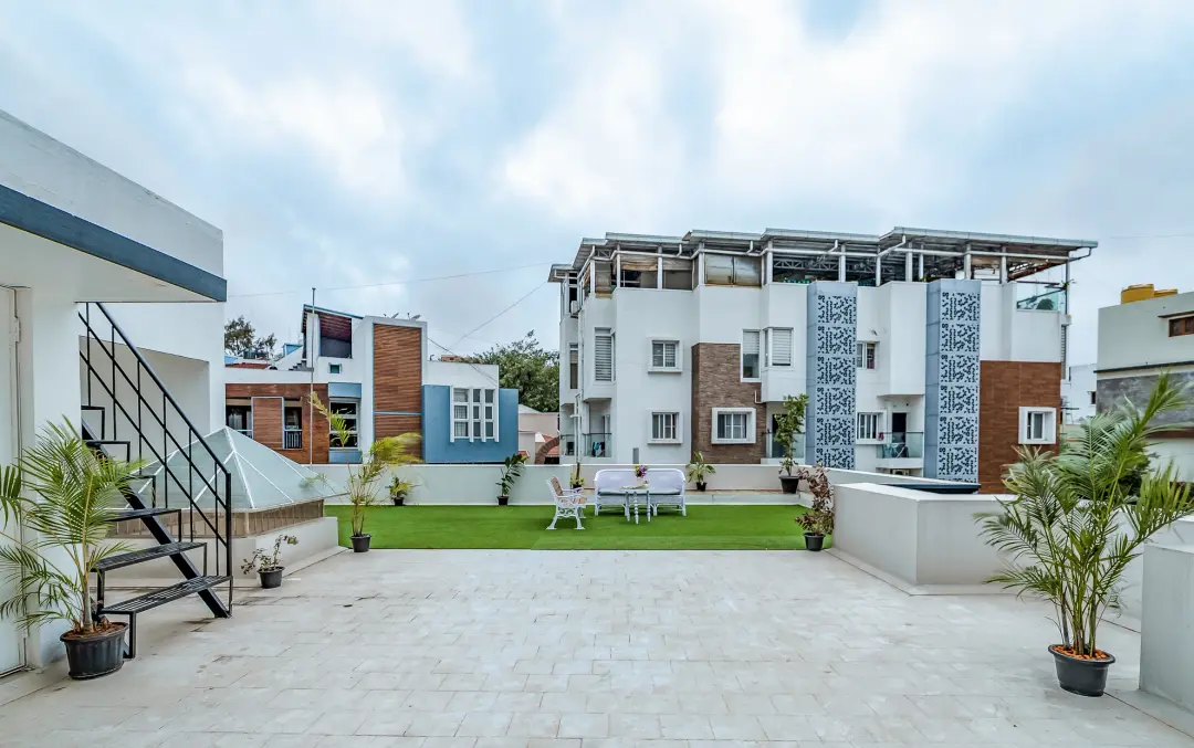Vanta Grove – 5BHK Luxury Garden Villa — Terrace