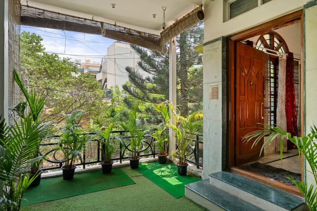 Lucent Luxe – 4BHK Luxury Villa with Private Theatre — Outdoor Patio