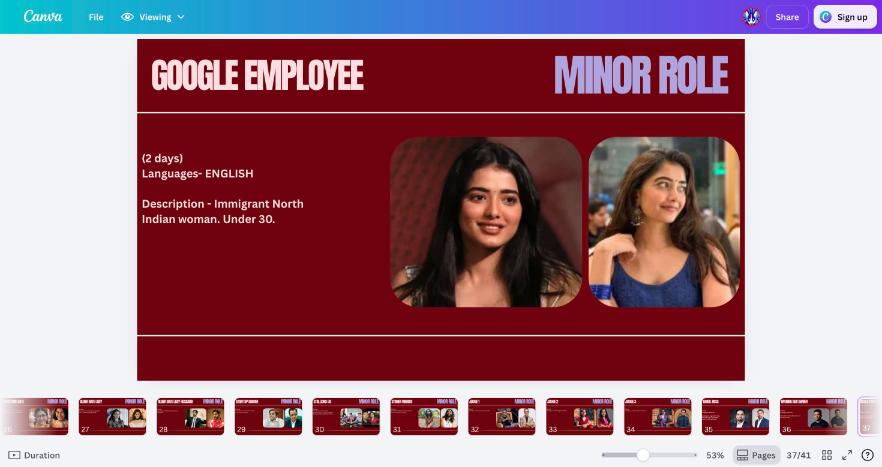 Reference for Google Employee (Minor)