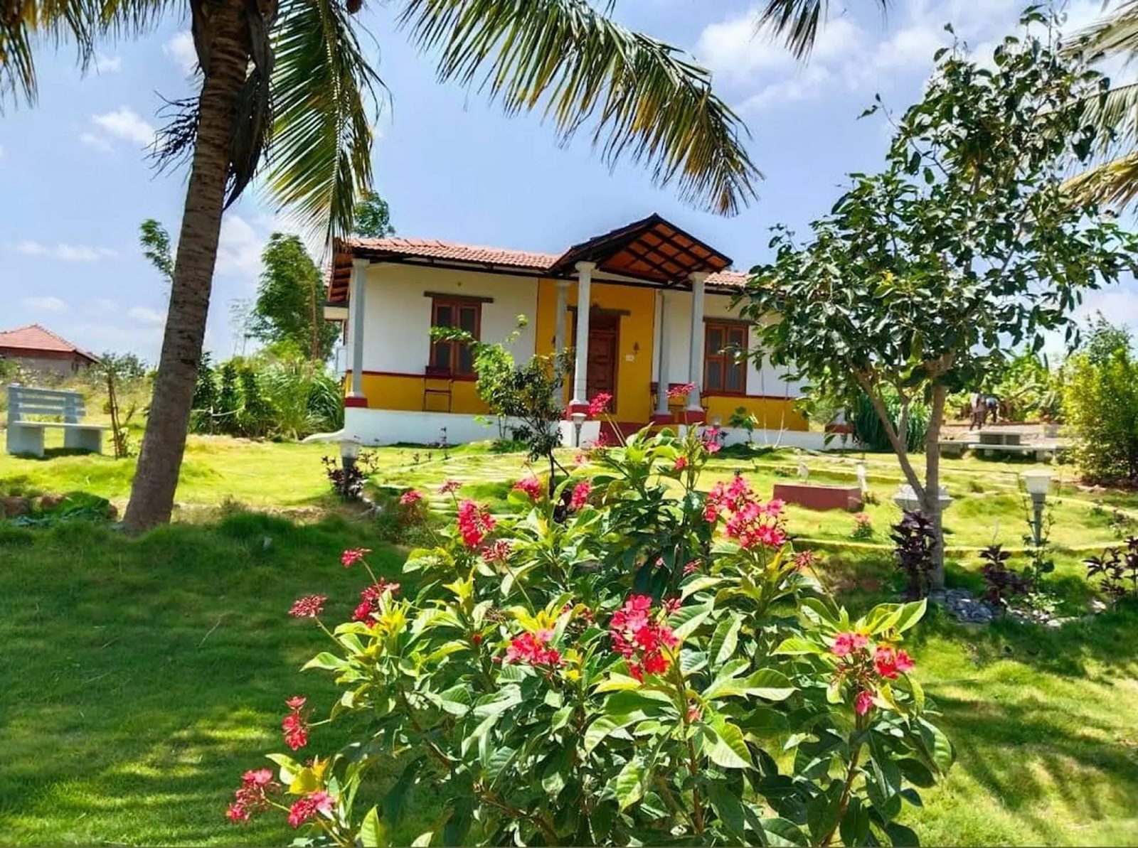 Oasis Courtyard – 1BHK Home for Shoots in Hosur